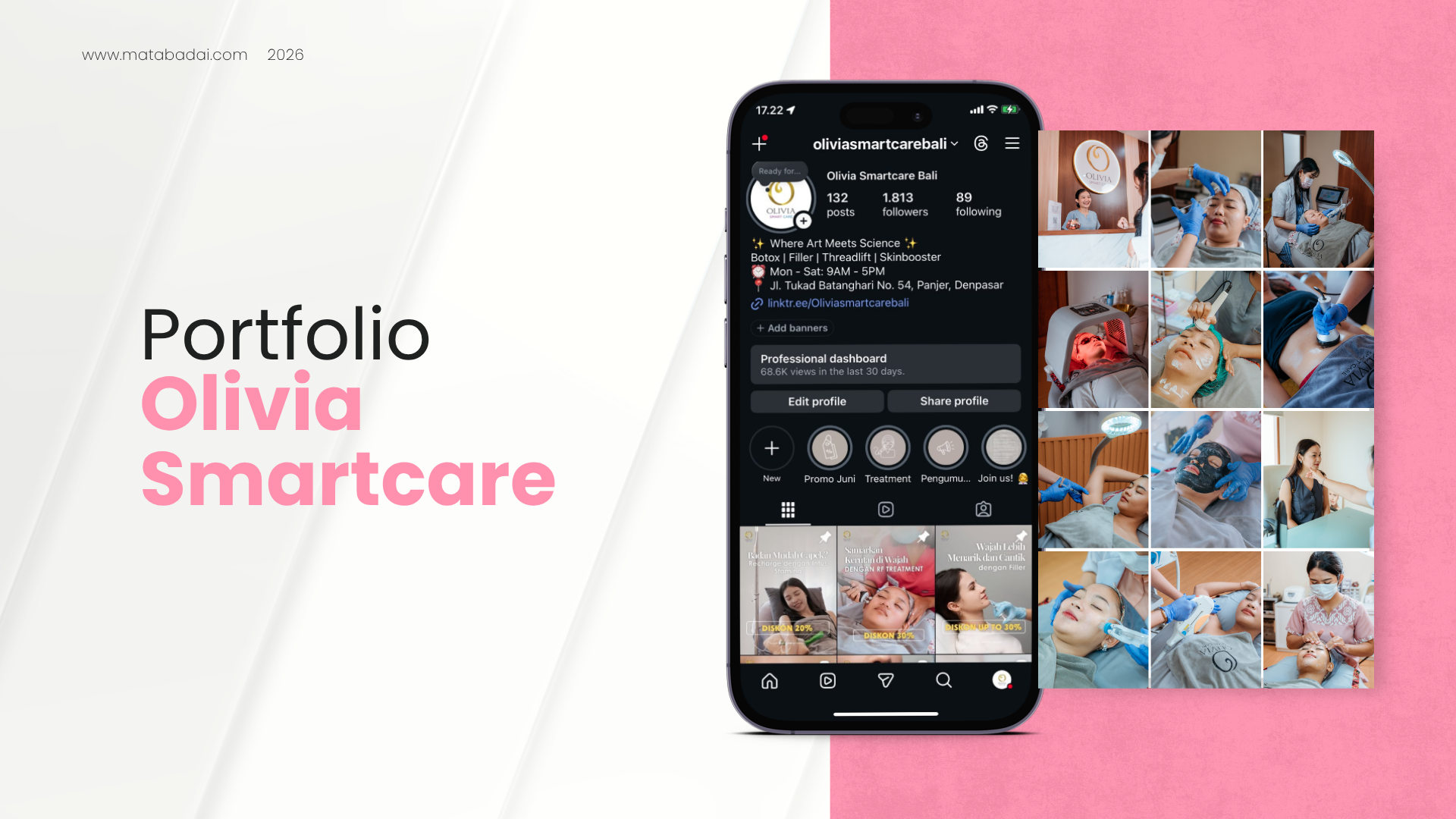 Olivia Smartcare Bali — Natural, safe beauty — steady lead flow